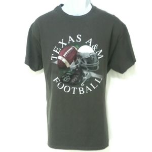 Texas A & M Football T-Shirt, Large